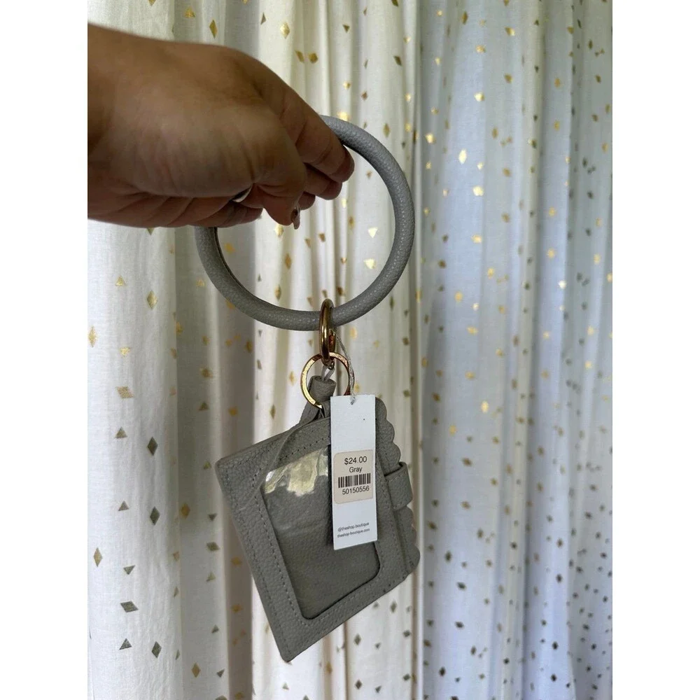 The Shop Boutique Hawaii NWT Lauren Lane Bridgette Bangle Keychain Card Holder